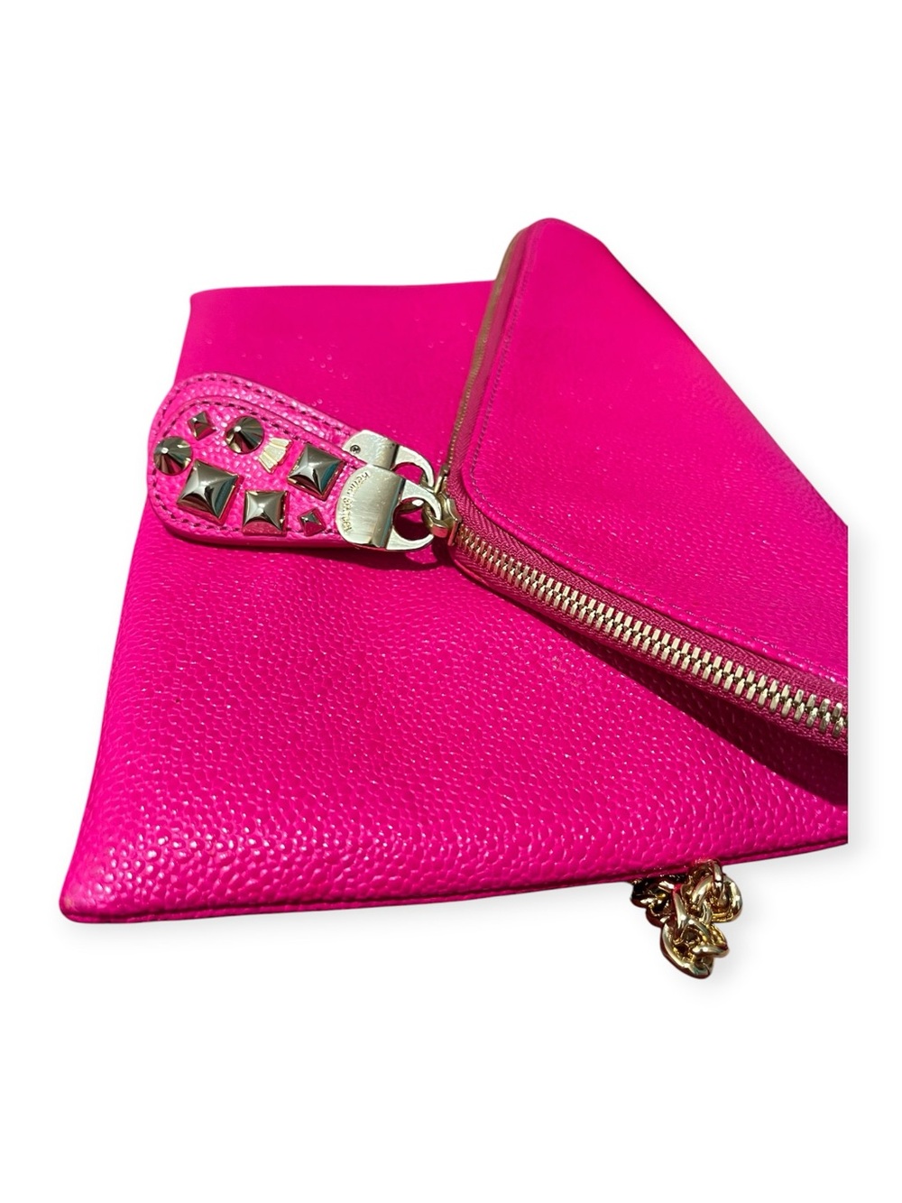 Henri Bendel Pink Debutante Convertible Clutch NWOT - Picture 3 of 8